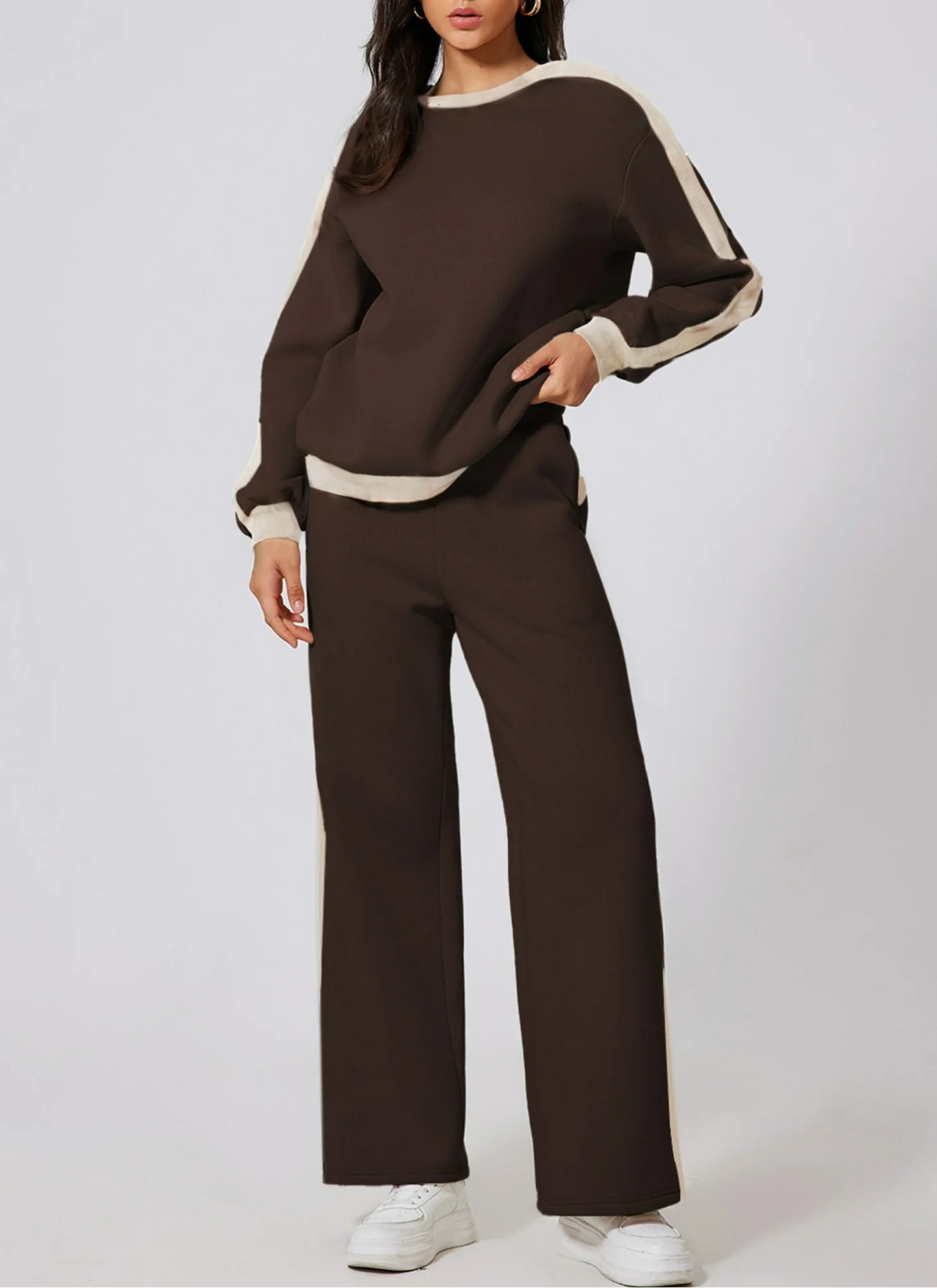 Profitez aujourd'hui seulement de 60 % de réduction sur l'ensemble Varsity Stripe 🤍💙