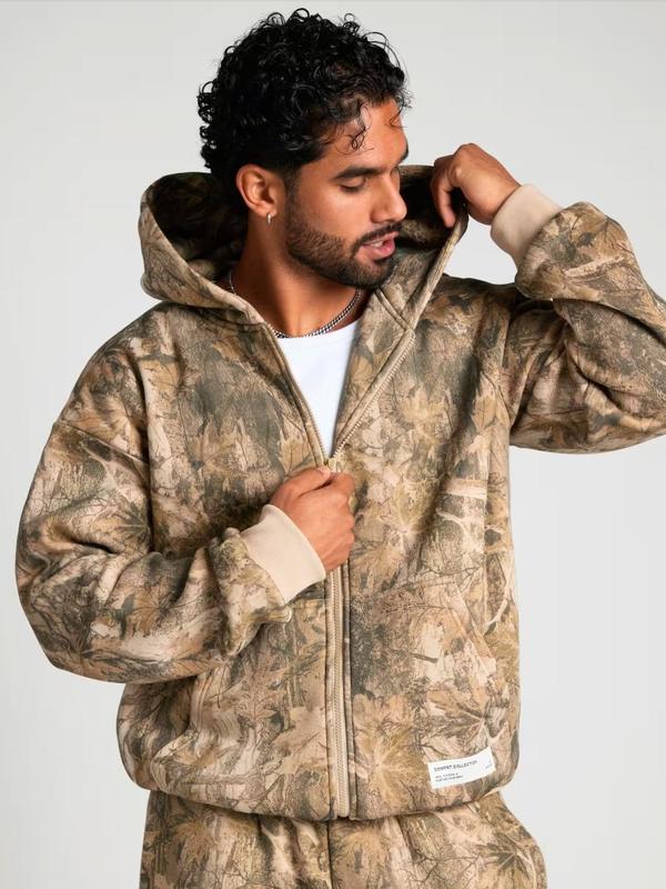 Get 60% off Camo Zip Hoodie today only 🪖