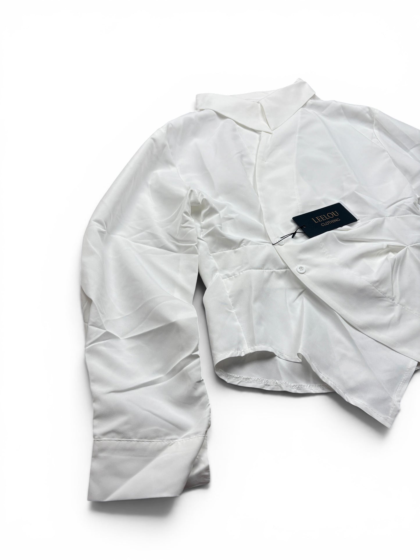 Asymmetrical Wrap Shirt