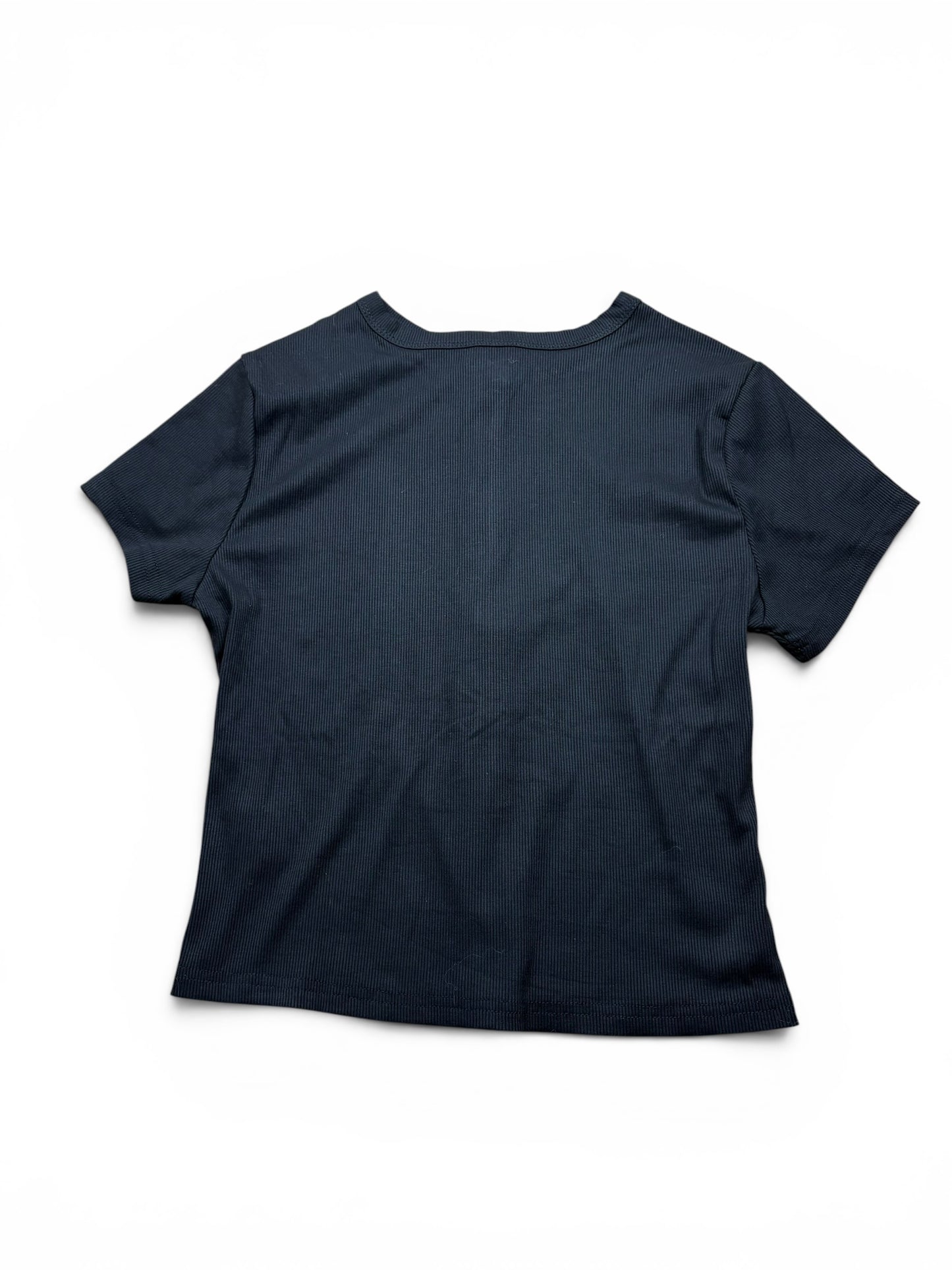 Button Up Ribbed Top