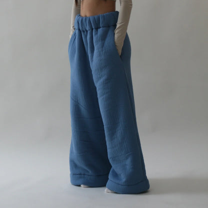 Get 60% off Cozy Blanket Pants today only 🔵