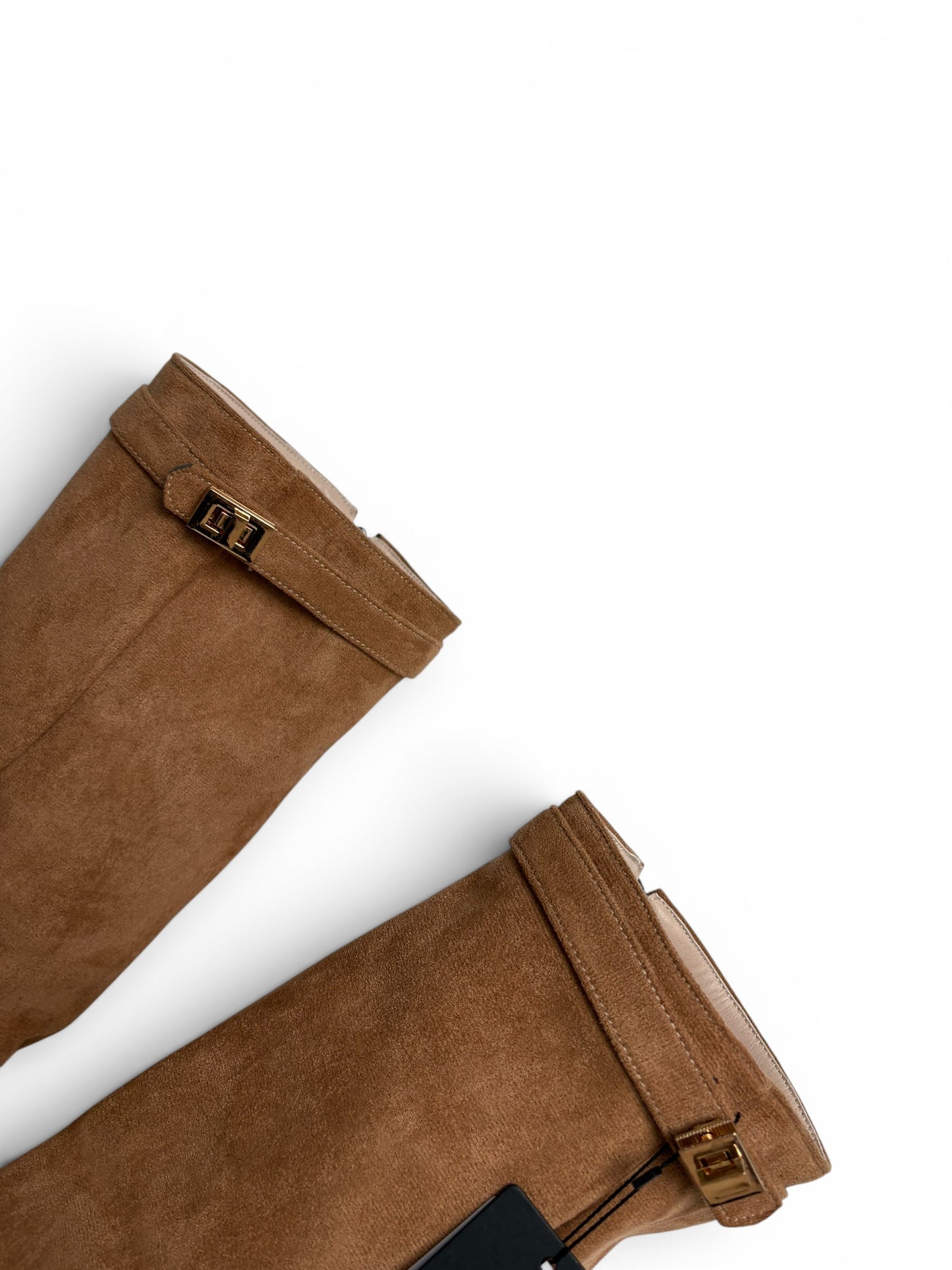 Knee High Buckle Boots