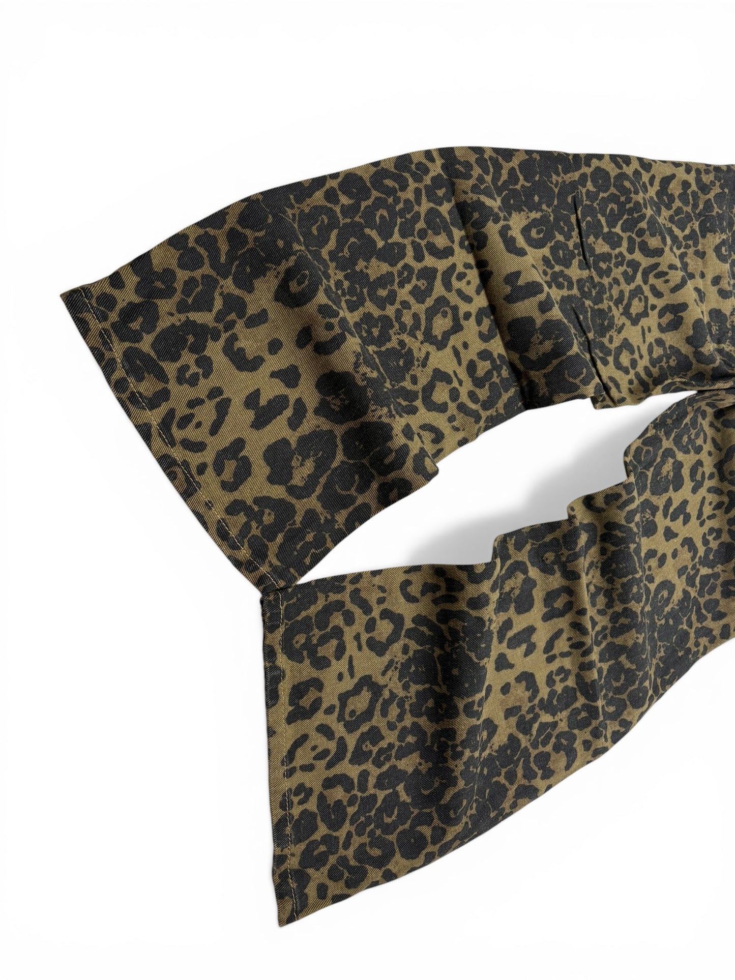 Leopard Baggy Jeans