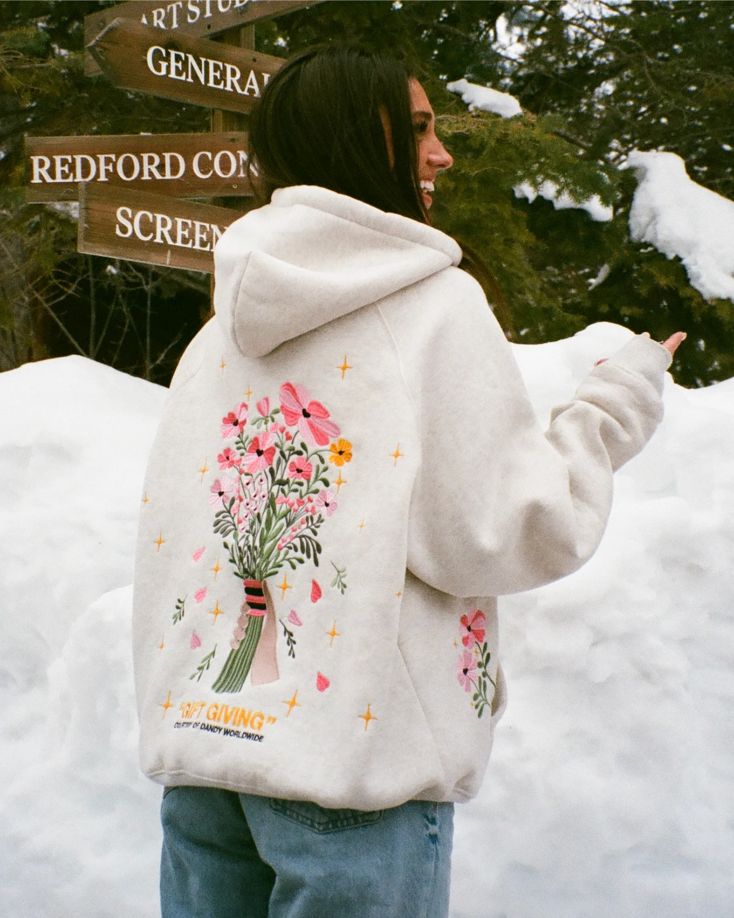 Get 60% off Flower Hoodie today only 🌼🧥