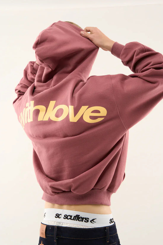 Profitez aujourd'hui seulement de 70 % de réduction sur le sweat à capuche With Love 💛