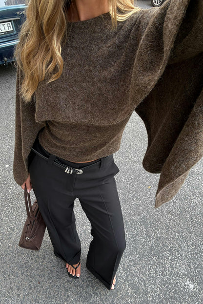 Get 60% off Knitted Cape Top Today Only ☕