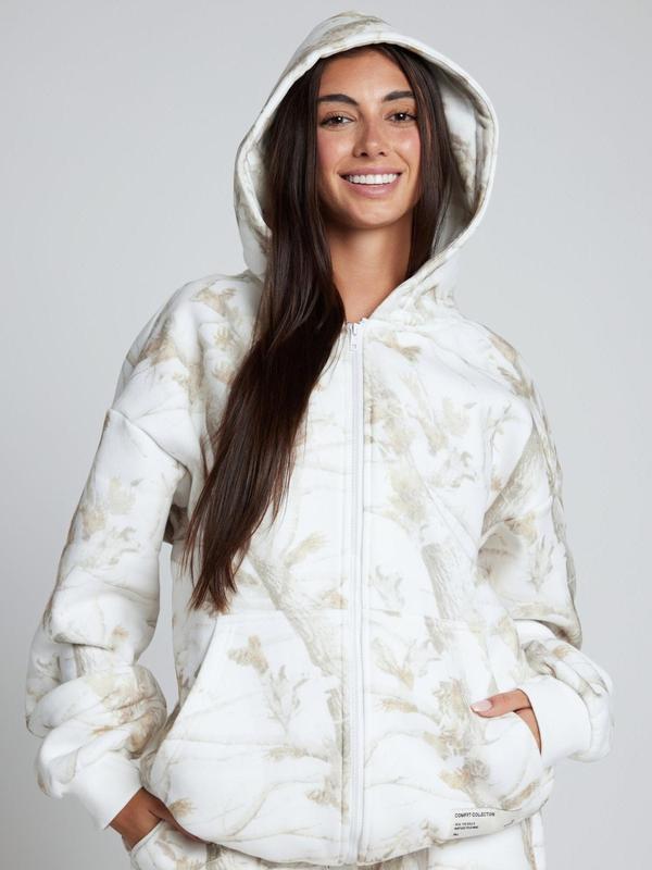 Get 60% off Camo Zip Hoodie today only 🪖