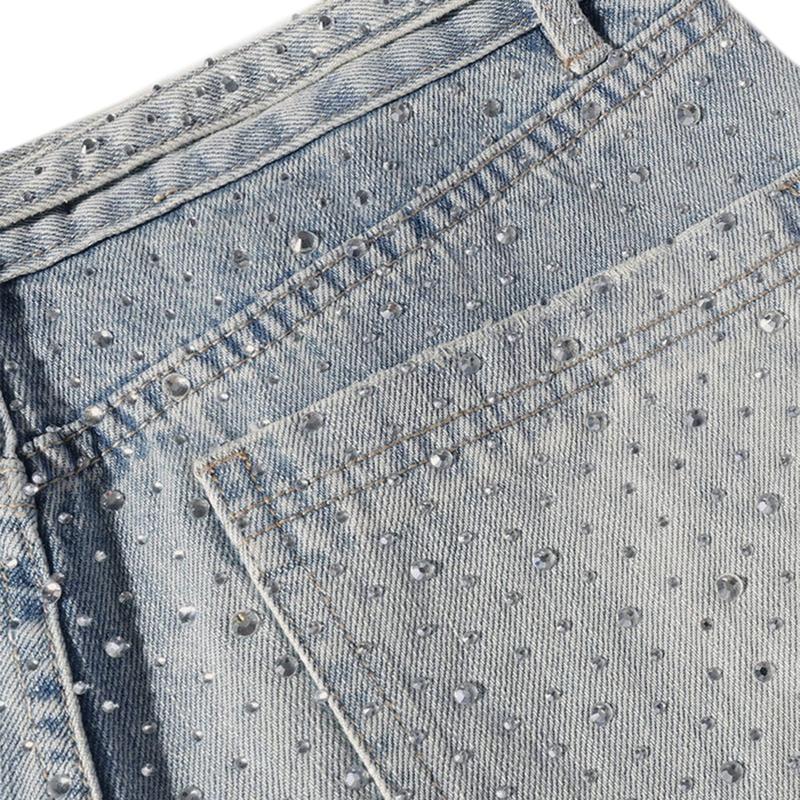 Profitez aujourd'hui seulement de 60 % de réduction sur les jeans à strass Y2K ✨