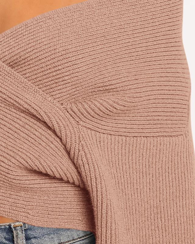 Sichern Sie sich heute 60 % Rabatt auf den Wickelpullover 🤎