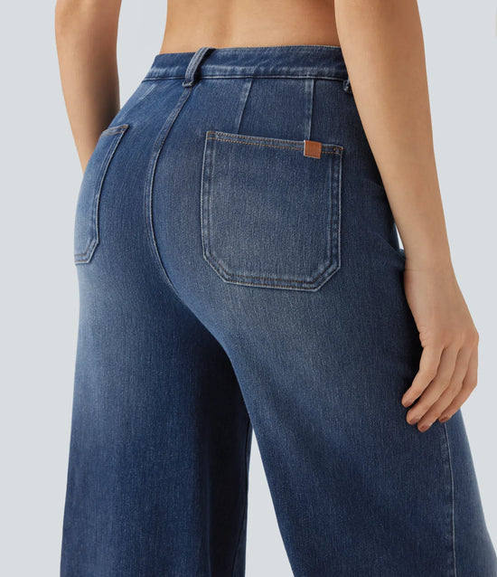 Profitez aujourd'hui seulement de 60 % de réduction sur les jeans gainants à jambes larges 👖