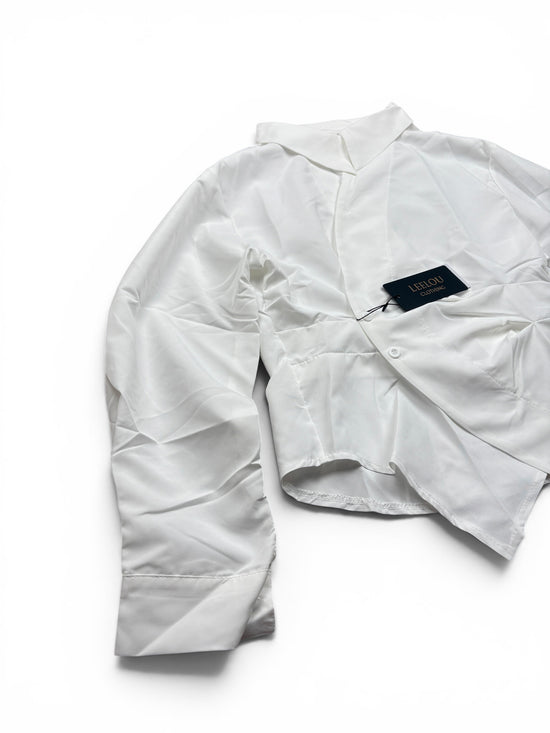Asymmetrical Wrap Shirt