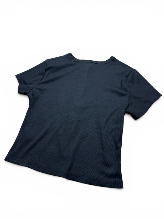 Button Up Ribbed Top