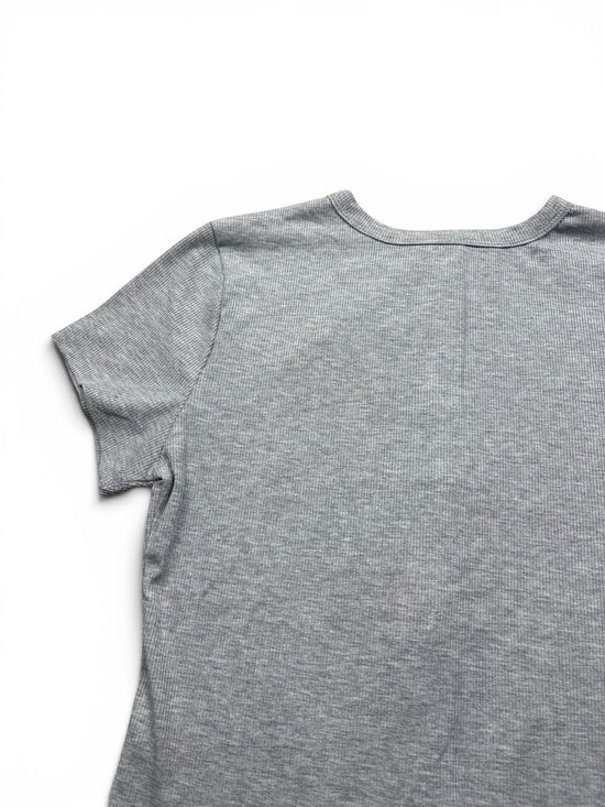 Button Up Ribbed Top