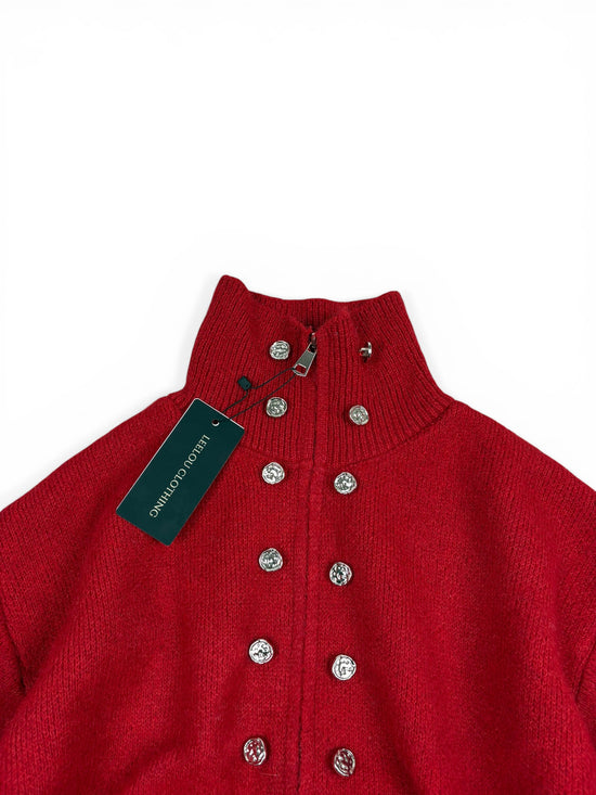 THE Leelou Button Cardigan