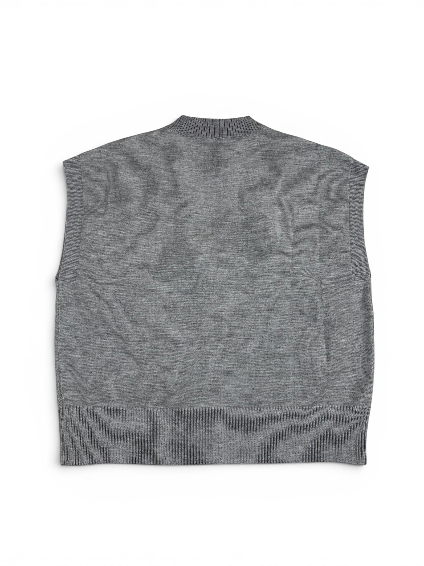 Flower Relief Knit Top