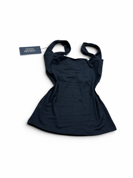 Lace Trim Fitted Top