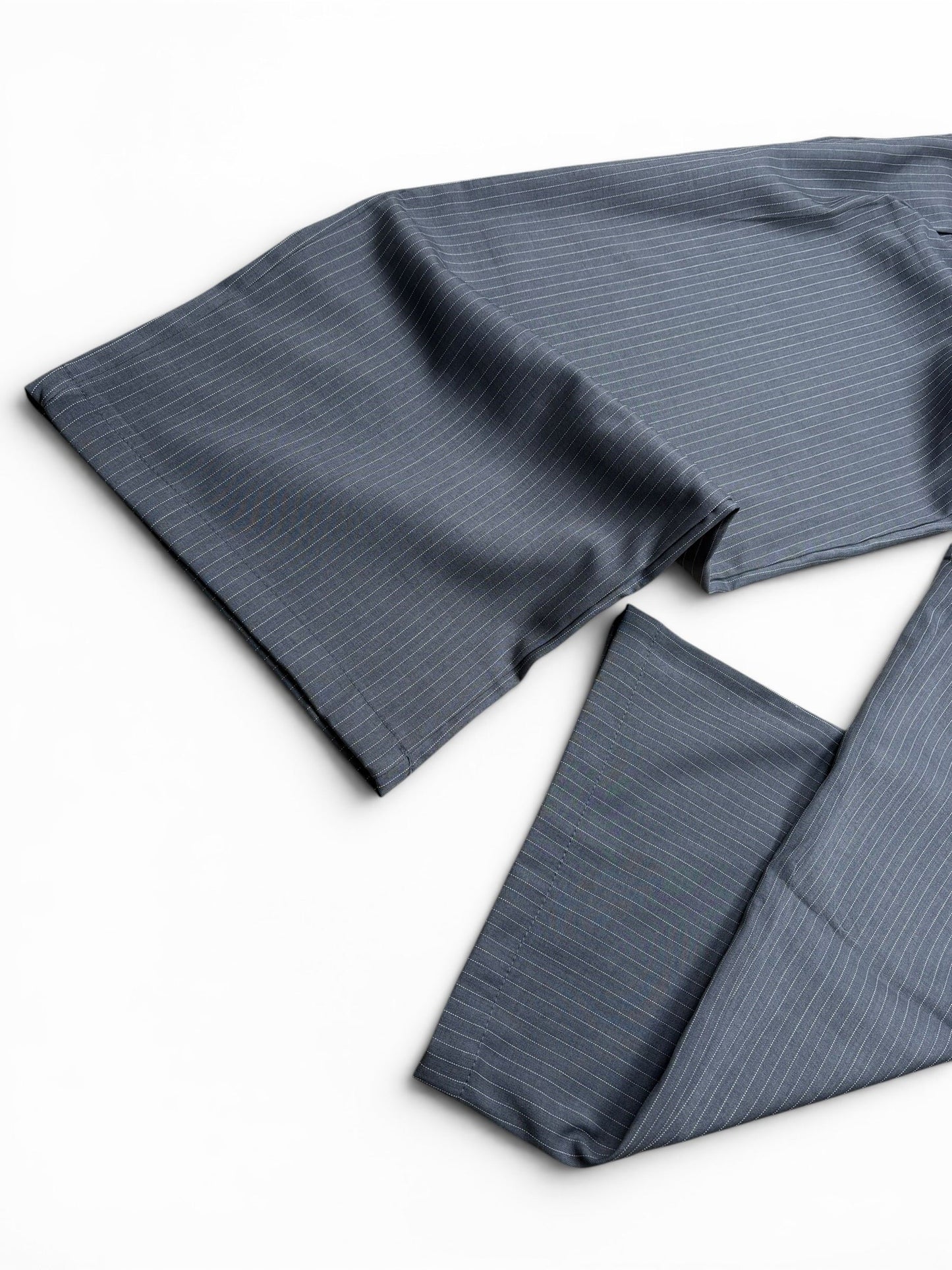 Pinstripe Wide Leg Pants