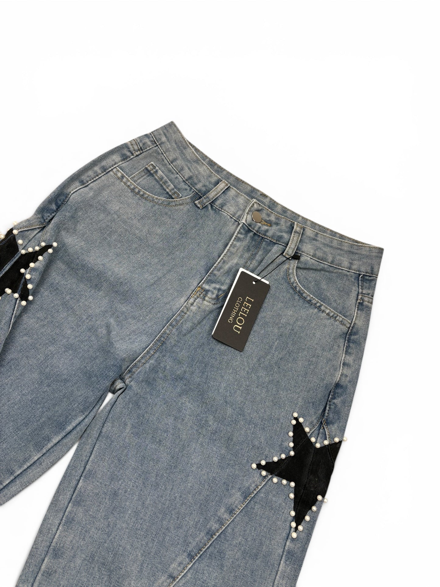 Star Pearl Baggy Jeans