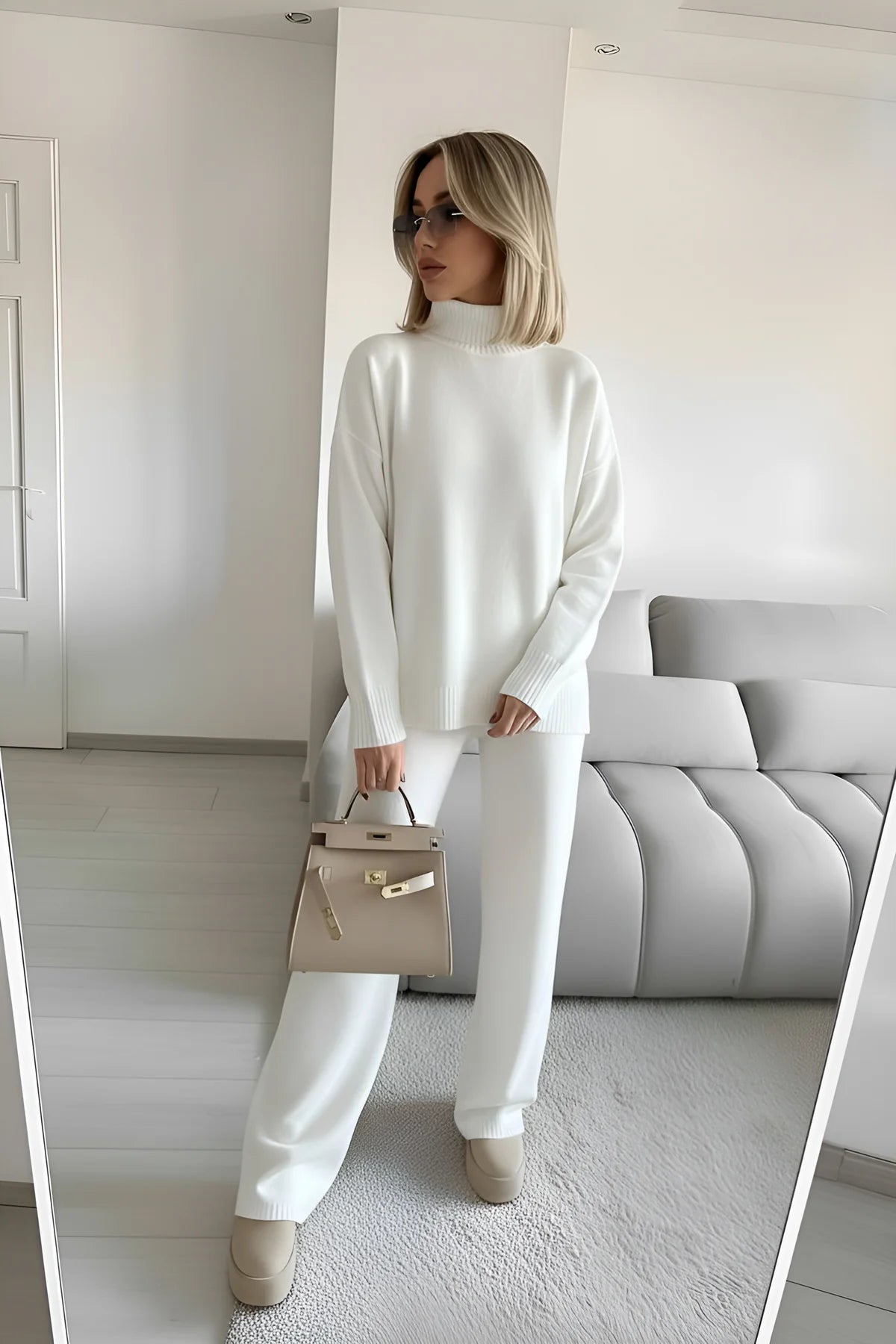 Get 60% off Neutral Cozy Sweater today only 🕊️