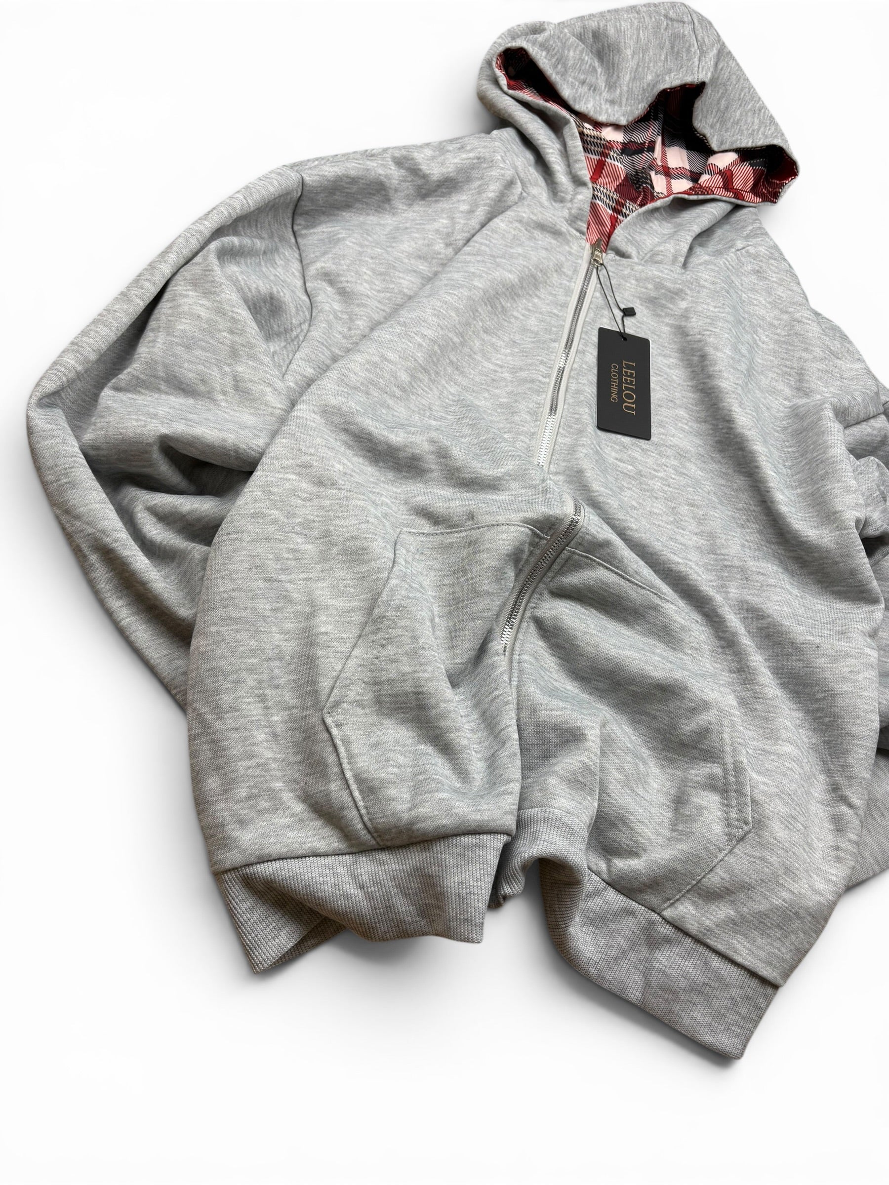 Zip Up Reversible Hoodie