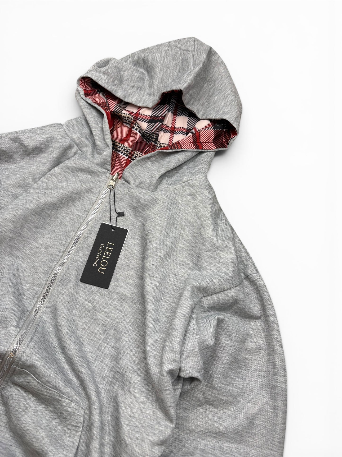 Zip Up Reversible Hoodie