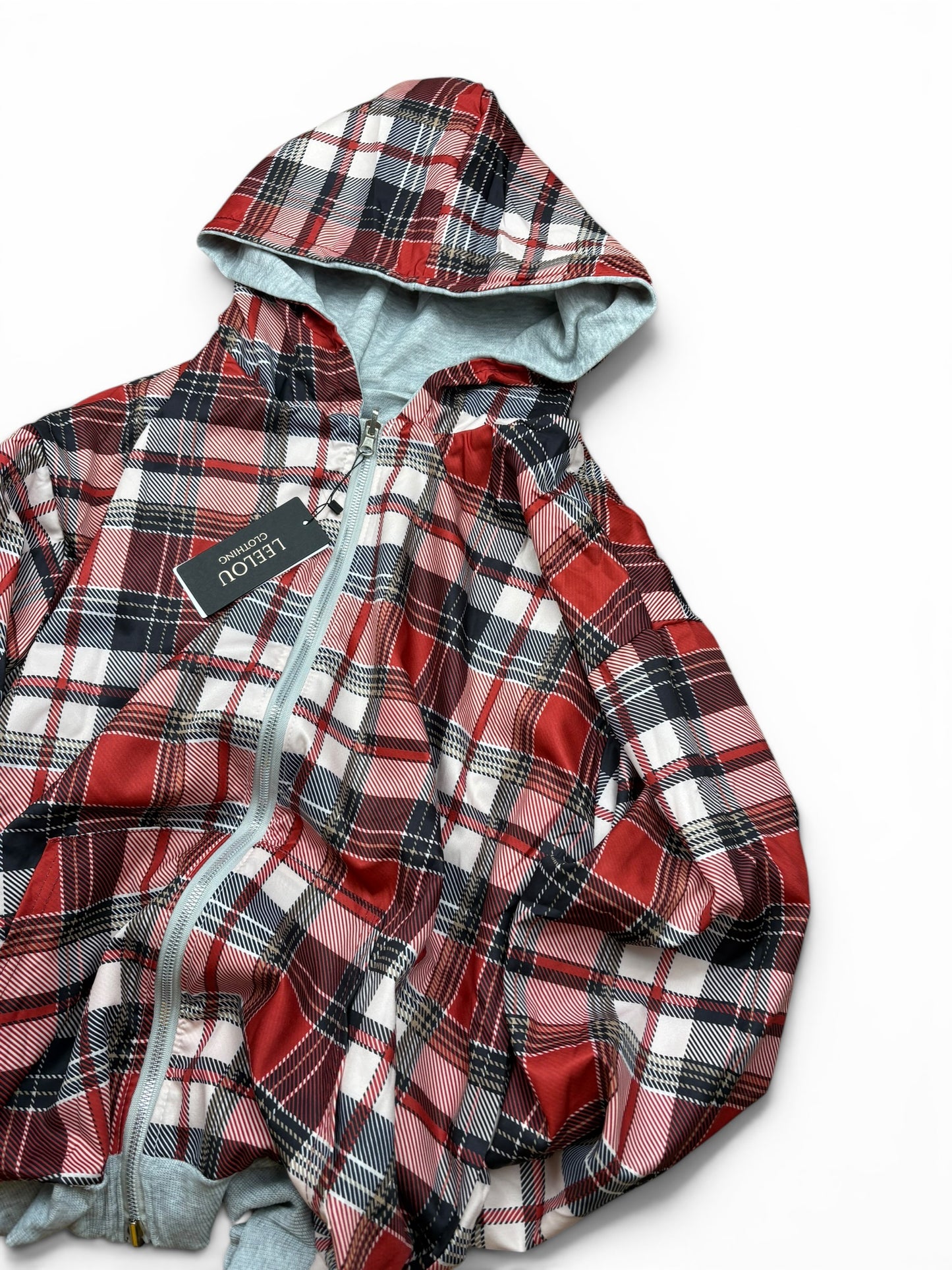 Zip Up Reversible Hoodie