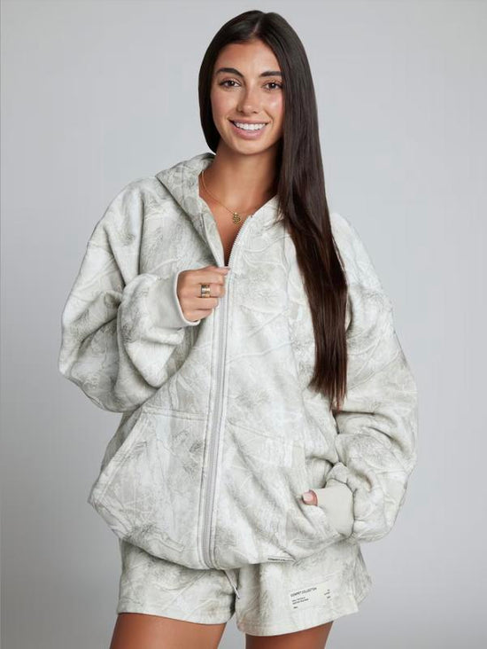 Get 60% off Camo Zip Hoodie today only 🪖