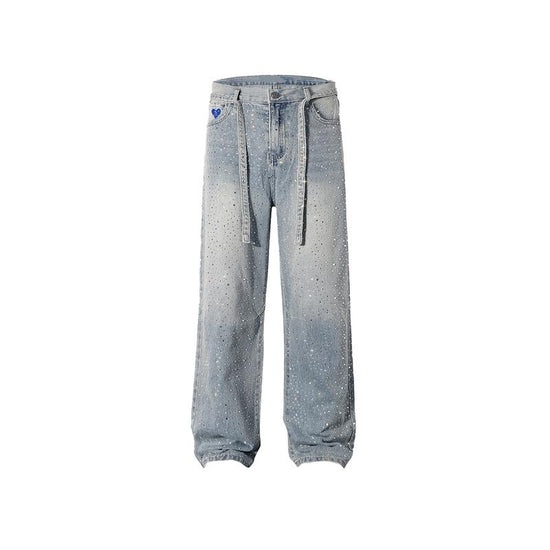 Profitez aujourd'hui seulement de 60 % de réduction sur les jeans à strass Y2K ✨