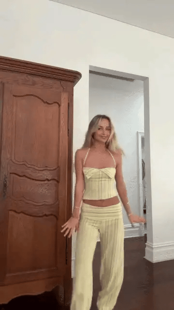 Get 60% Off The New Leelou® Striped Two-Piece Set Today Only ✨