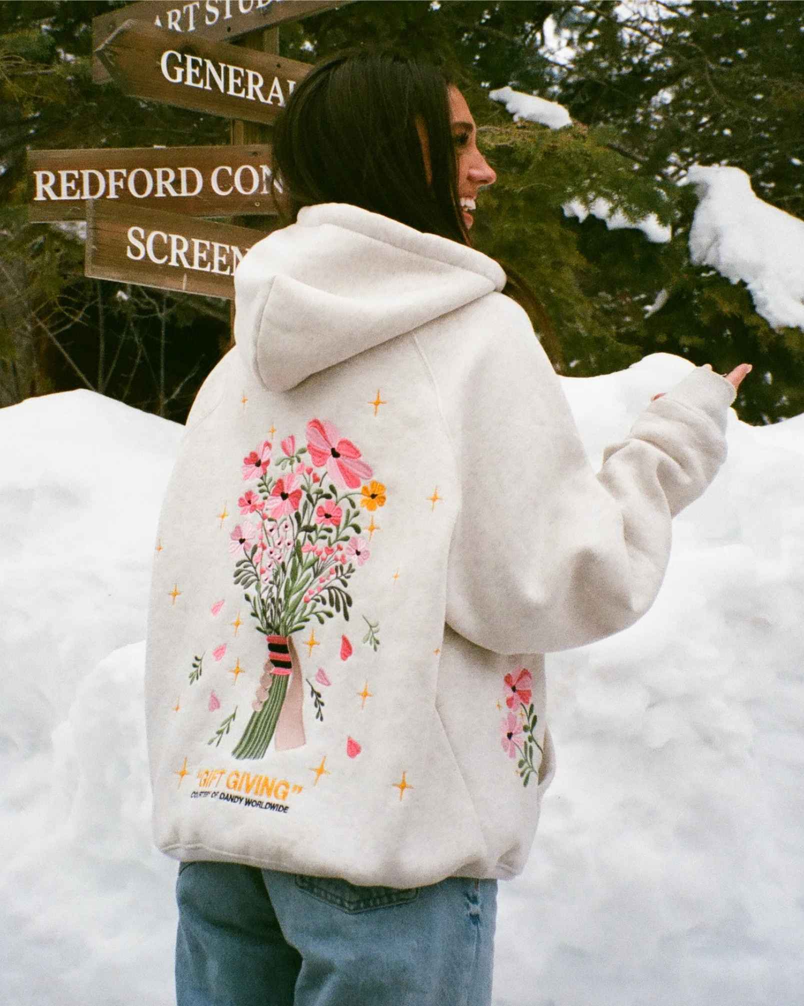 Get 60% off Flower Hoodie today only 🌼🧥