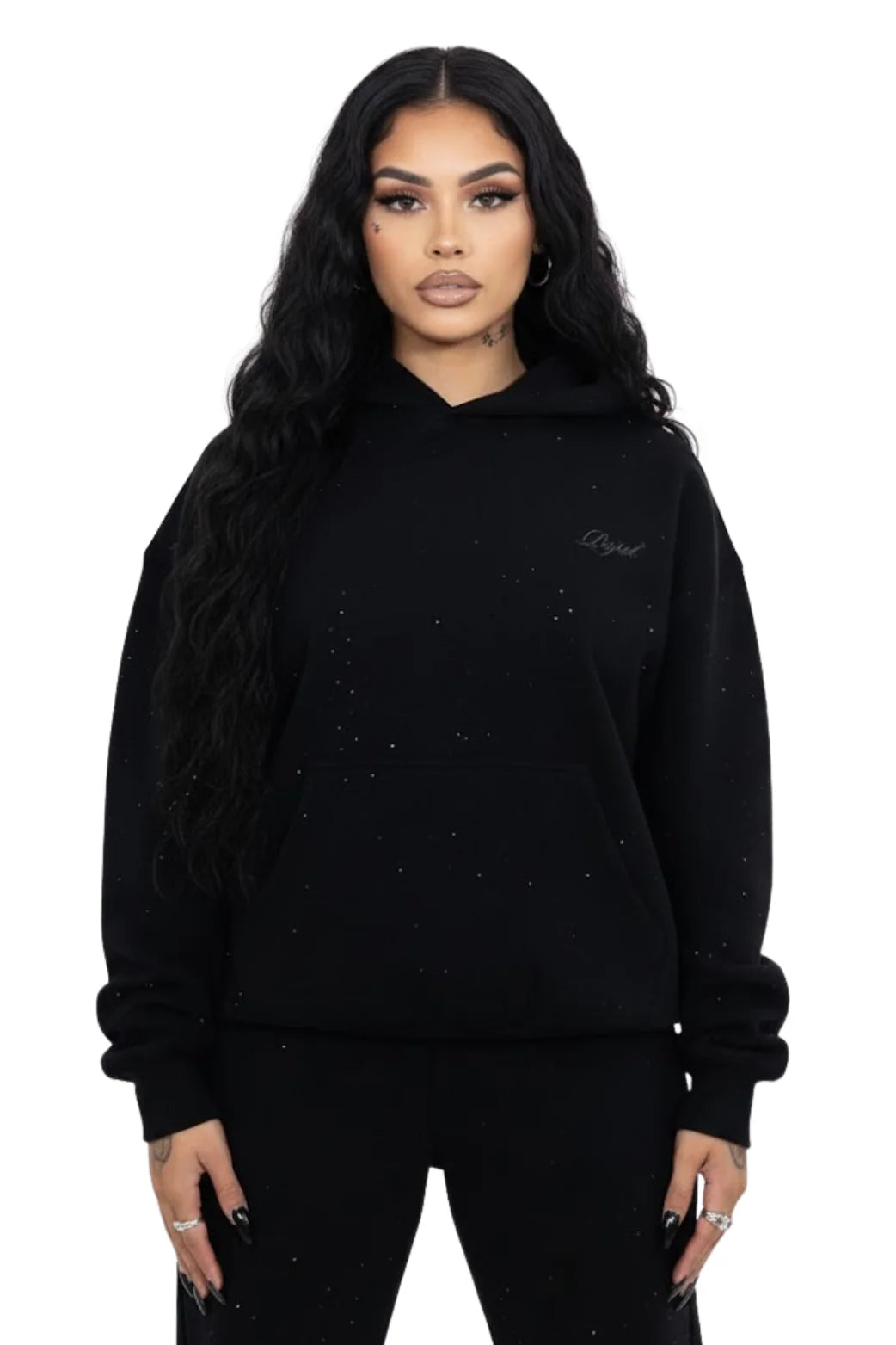 Sichere dir heute 60 % Rabatt auf den Strass-Hoodie! ✨