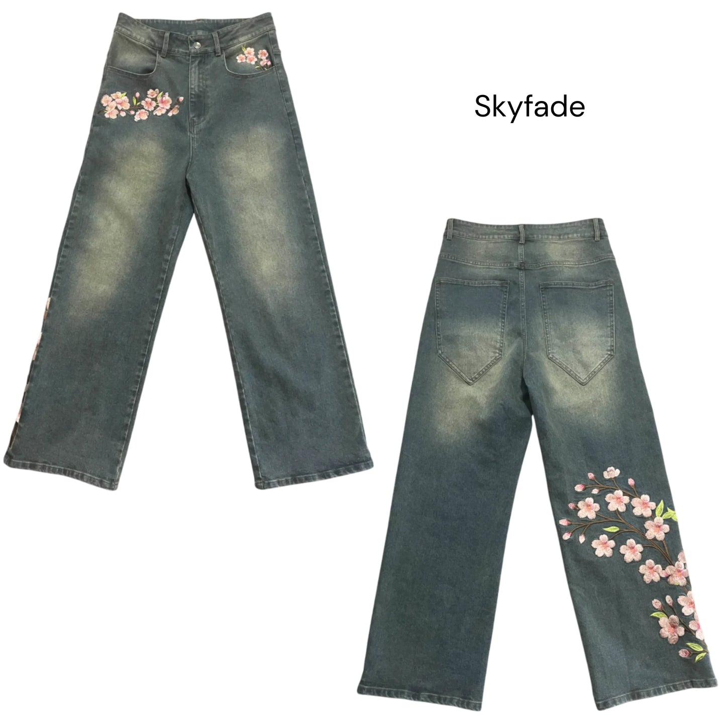 Sichern Sie sich heute 60 % Rabatt auf Flowers Jeans 🌸👖